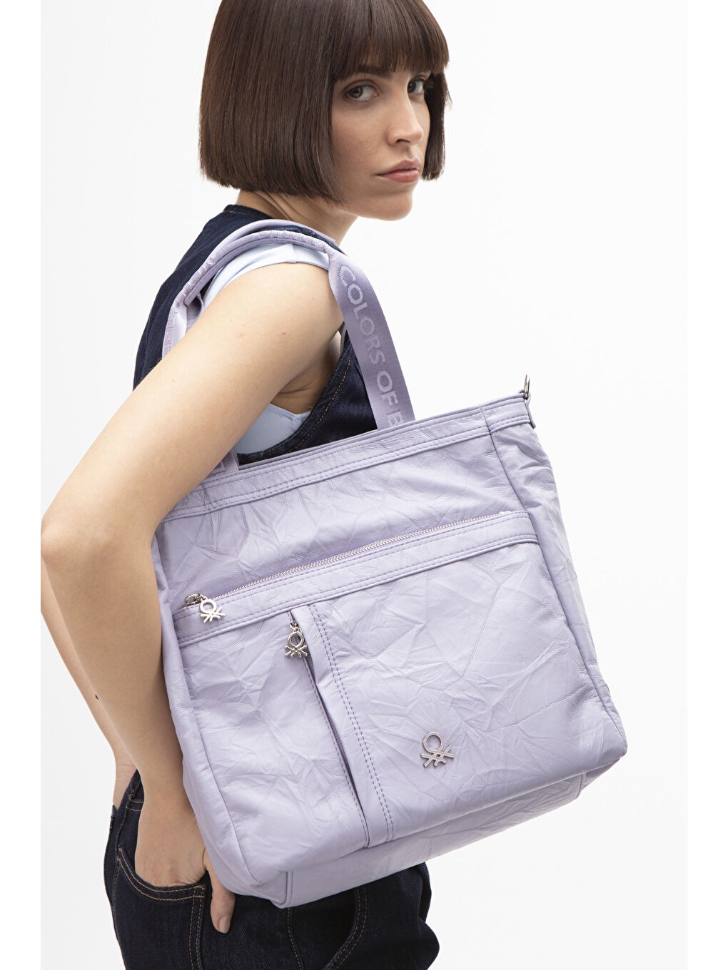 Kadin Kol Çantasi Lila BNT1473