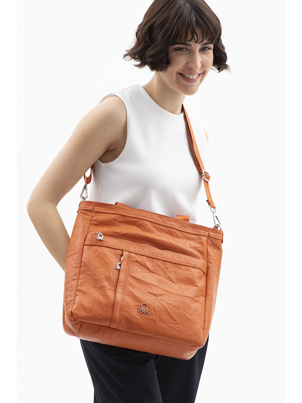 Kadin Kol Çantasi Turuncu BNT1473-2