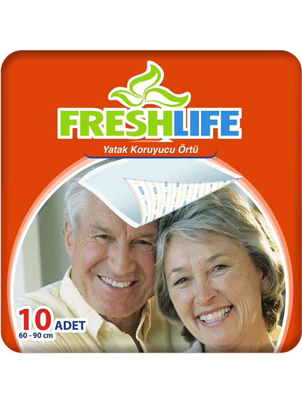 FRESHLIFE Yatak Koruyucu Örtü 60x90 cm 10 Adet