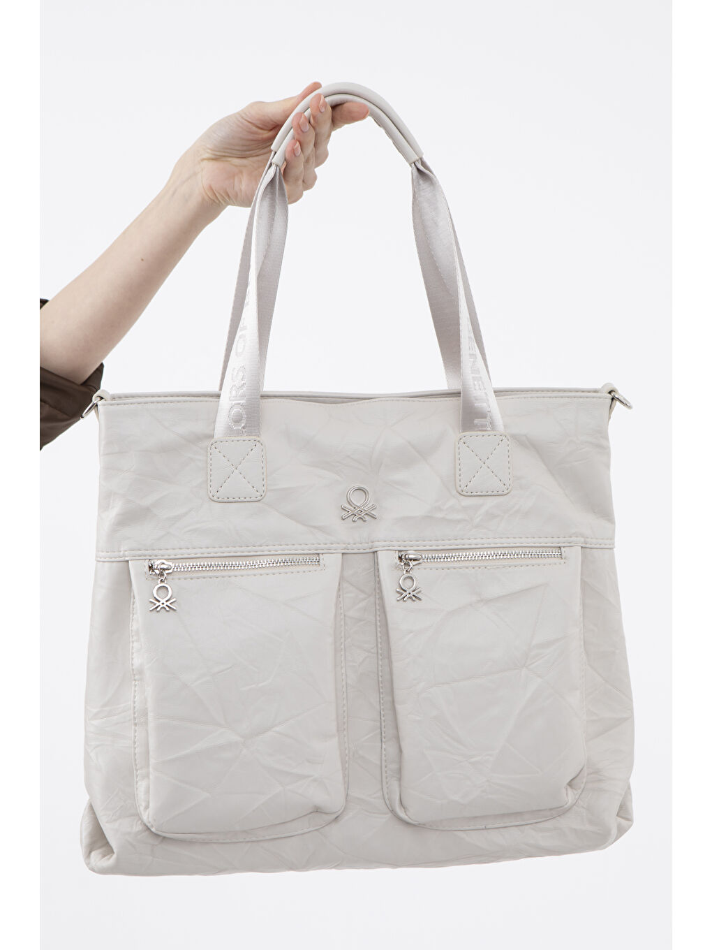 Kadin Kol Çantasi Bej BNT1472-2