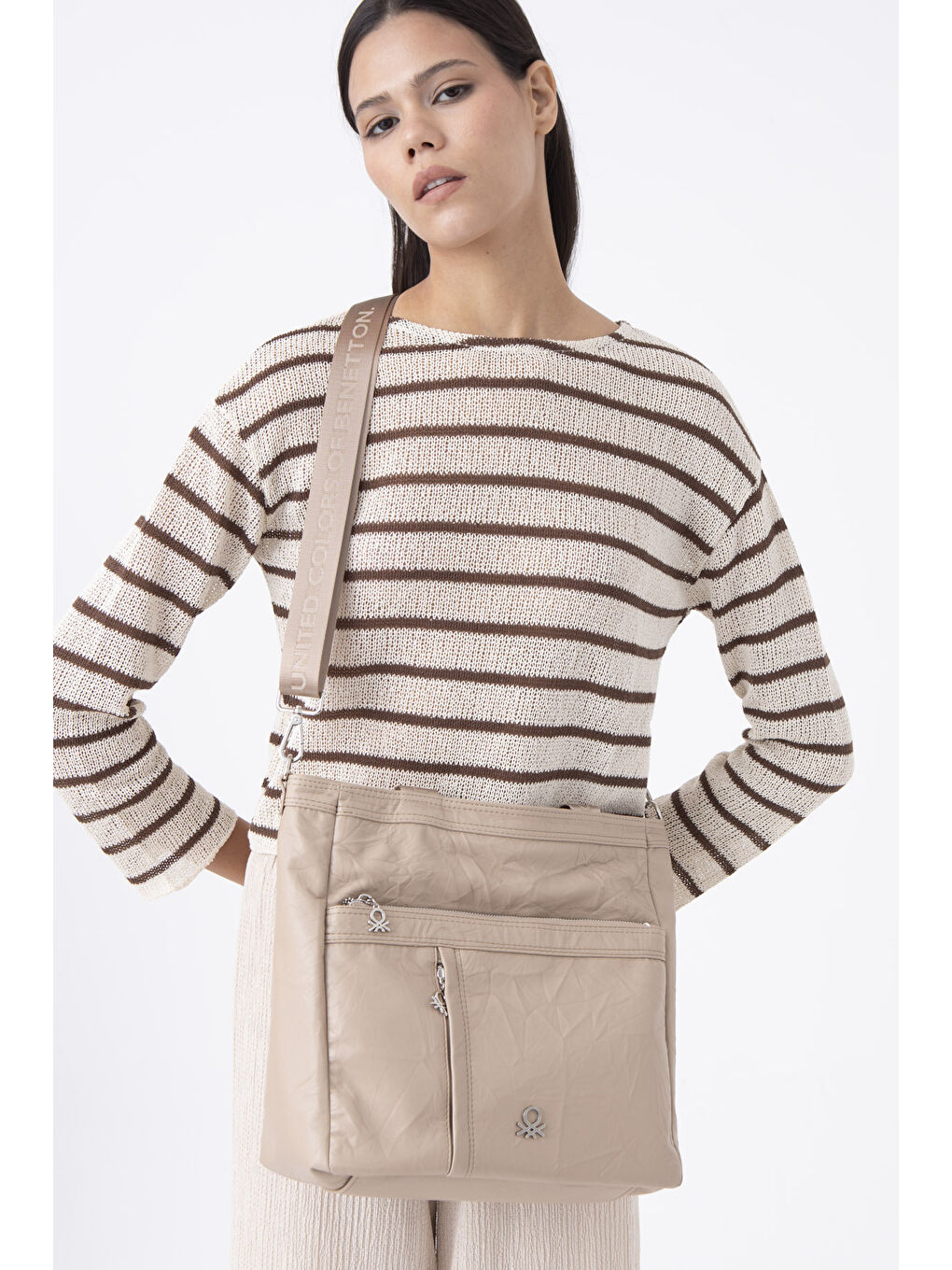 Bej Kadin Kol Çantasi Ten BNT1473-1