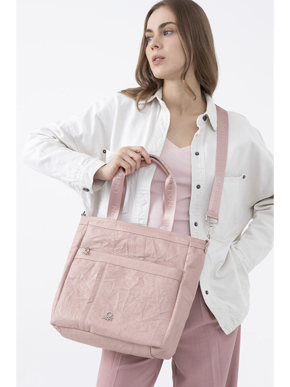 Kadin Kol Çantasi Pembe BNT1473-1