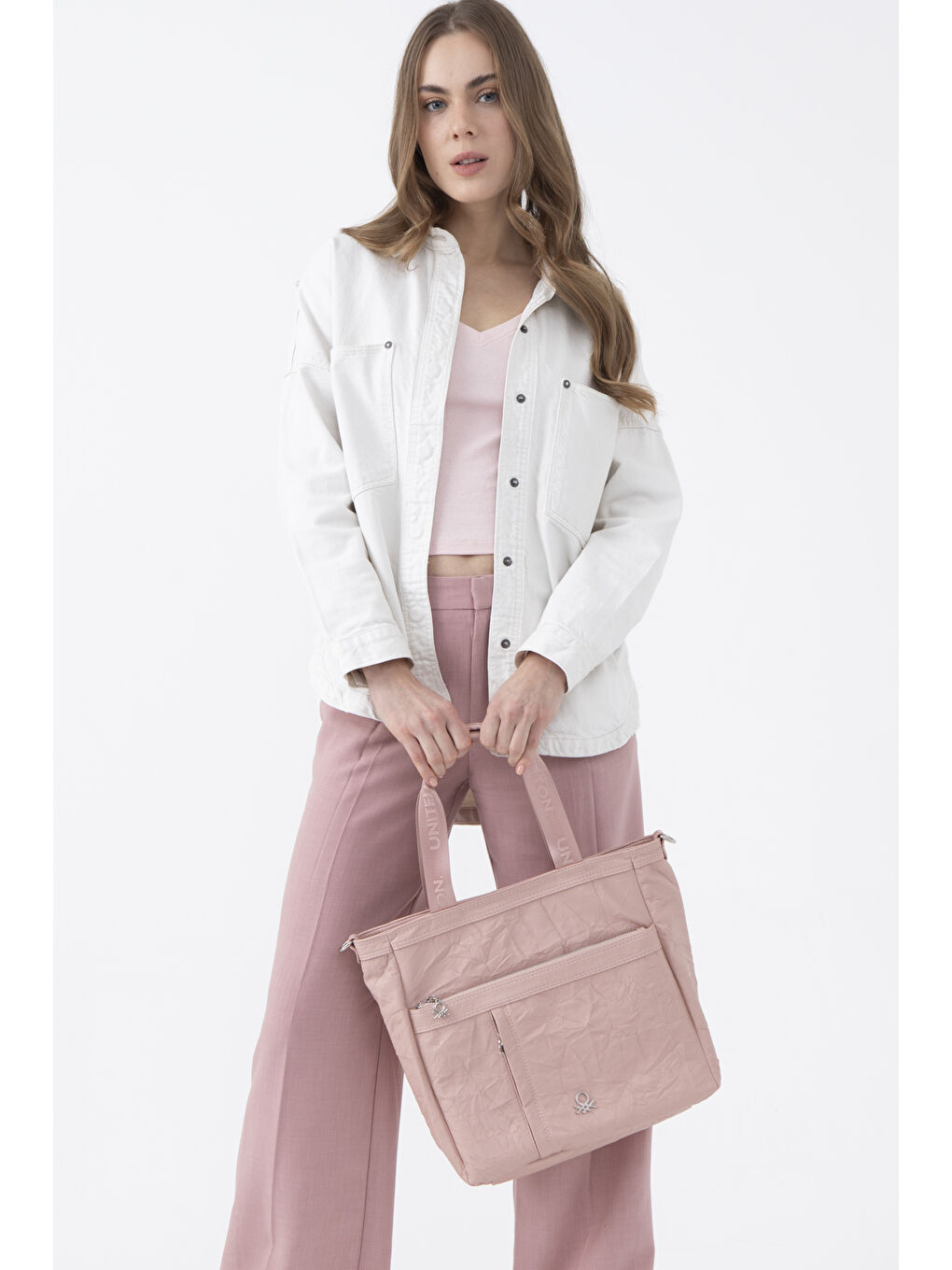 Kadin Kol Çantasi Pembe BNT1473-2