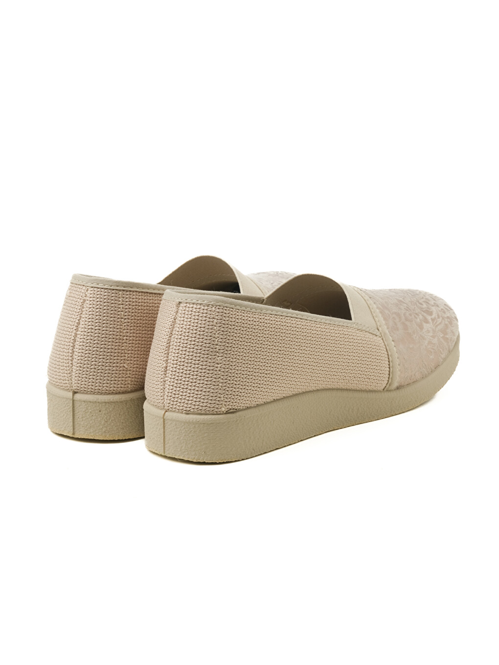 Bej Kadın Klasik Ayakkabı 984 STRETCH WOMEN'S FOOTWEAR Beige-3