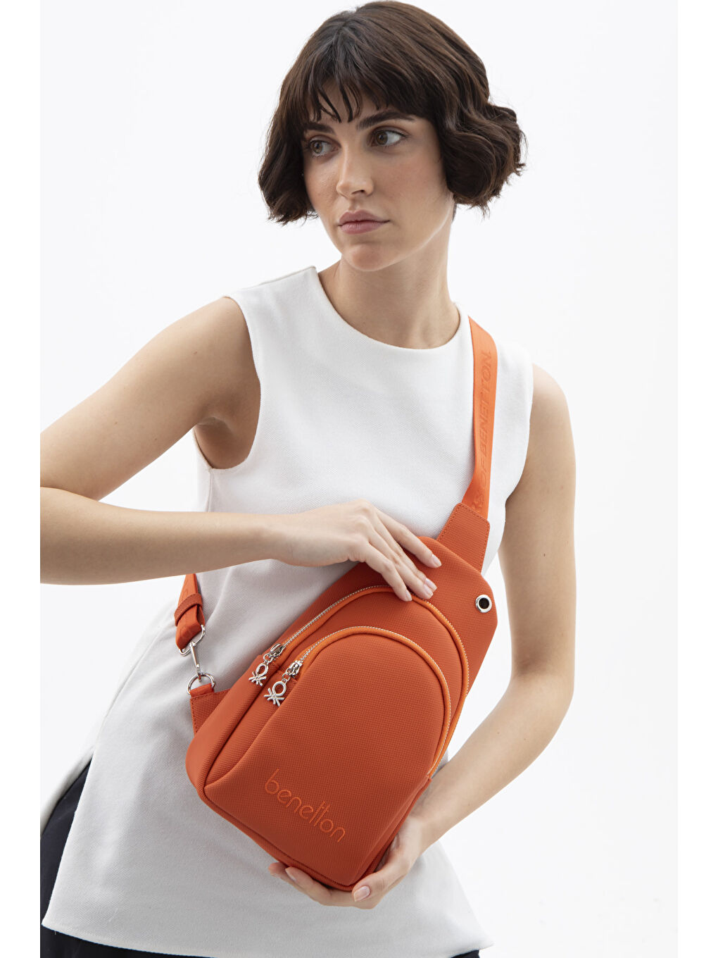 Kadin Çapraz Çanta Turuncu BNT1543-1