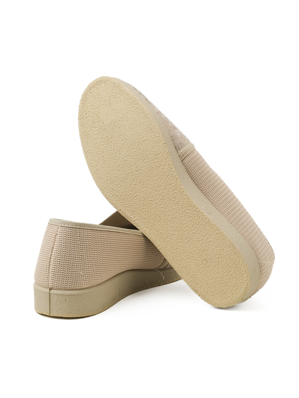 Bej Kadın Klasik Ayakkabı 984 STRETCH WOMEN'S FOOTWEAR Beige-4