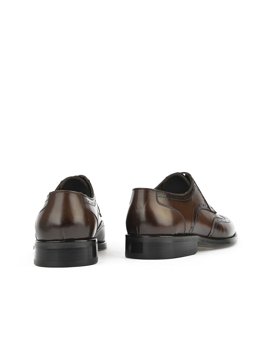 Kahverengi Erkek Hakiki Deri Klasik Ayakkabı 1511027Z409 Kahve-2