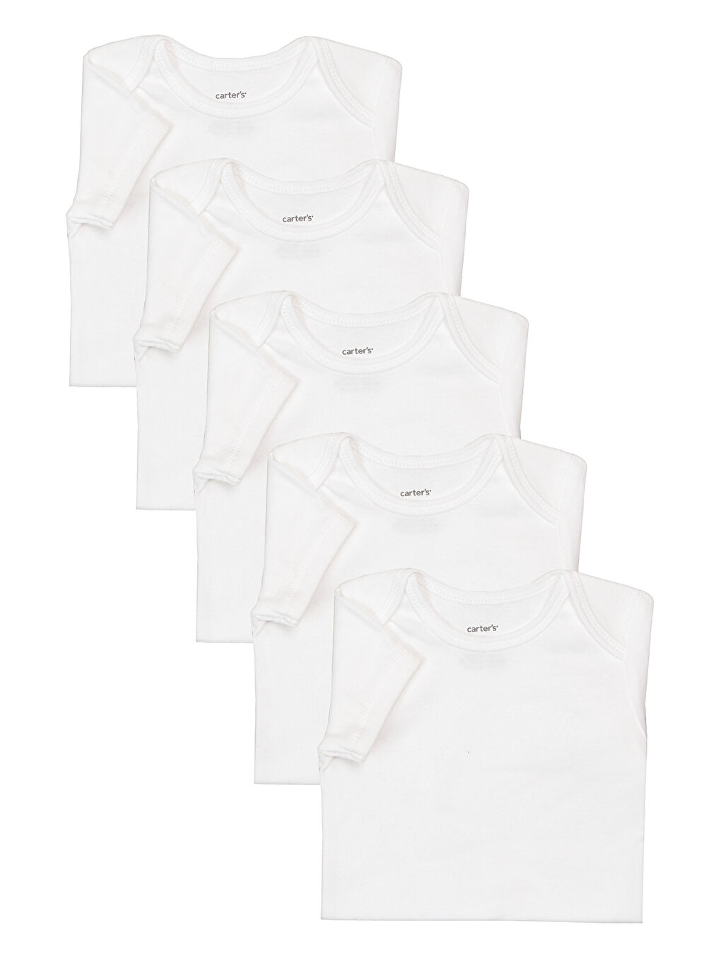 Bebek Beyaz Body Set 5'li Paket Beyaz-1