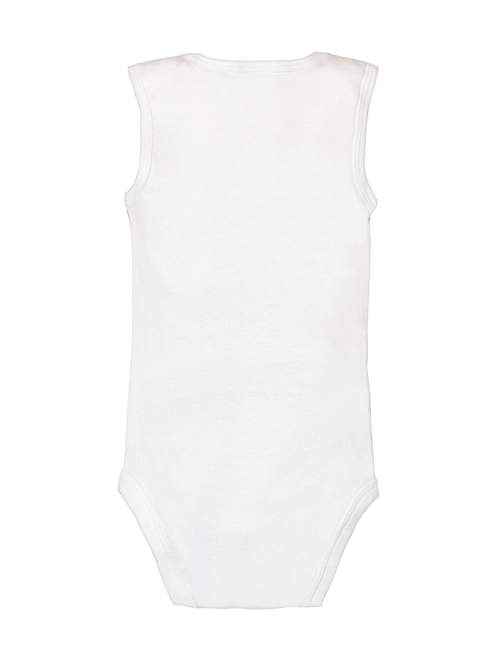 Bebek Kolsuz Body Set 5'li Paket Beyaz-4