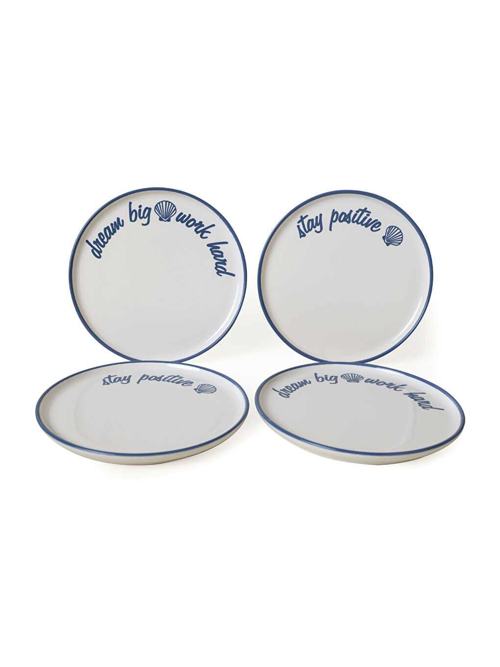 Karışık Ocean Muse Nordıc Pasta Tabağı 22 Cm 4 Adet-6