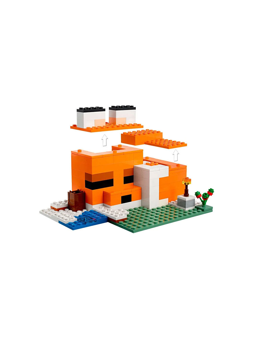 Minecraft Tilki Kulübesi 21178-2