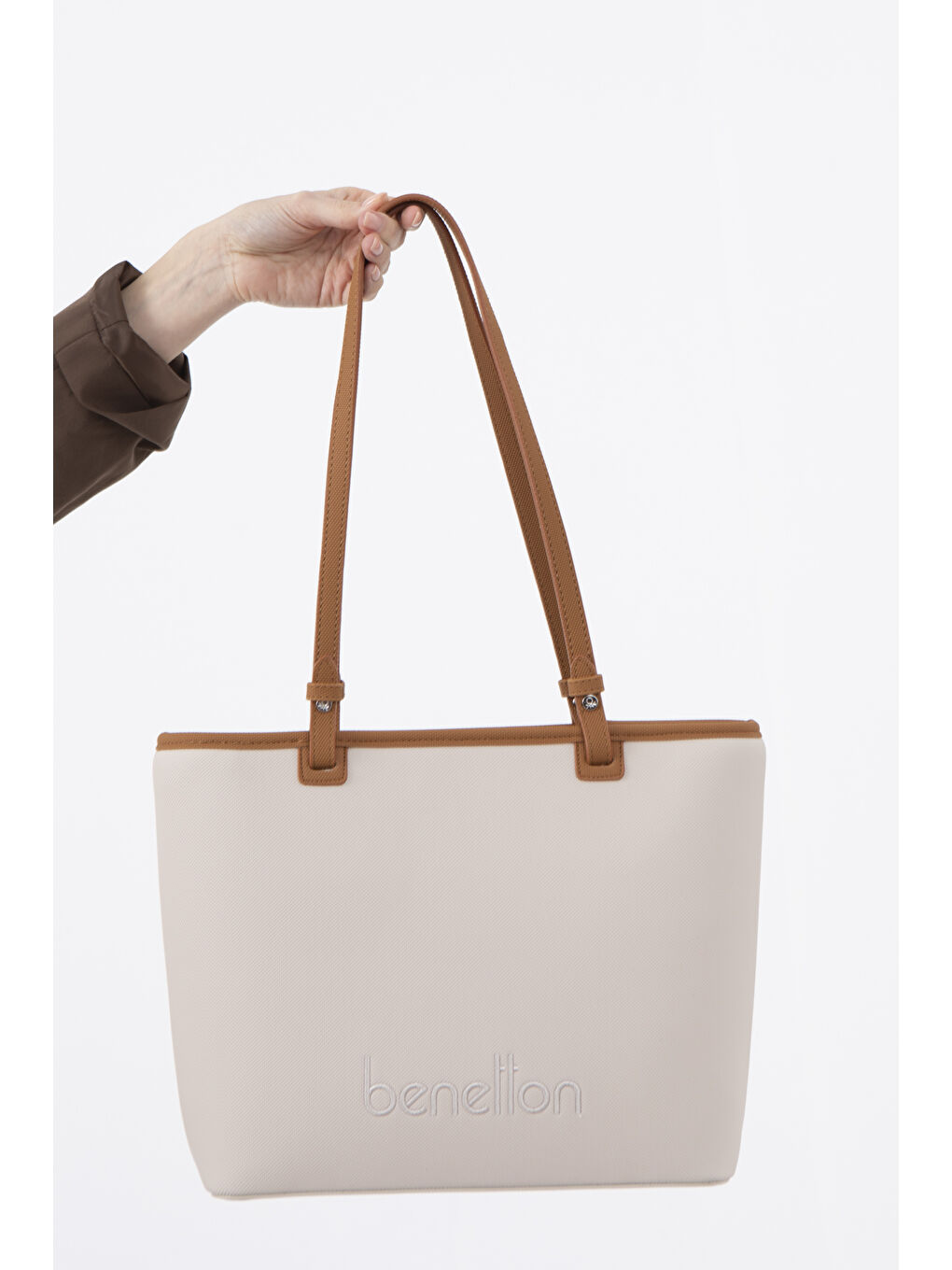 Kadin Kol Çantasi Bej-Camel BNT1583-2