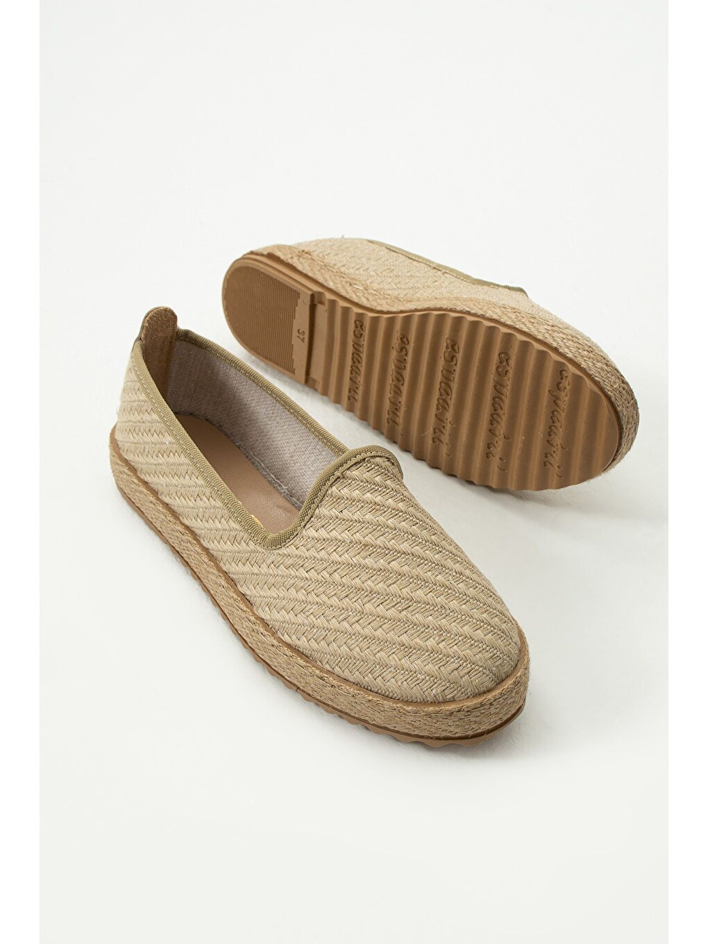 Bej Veronica Kadın Espadril- Babet-2