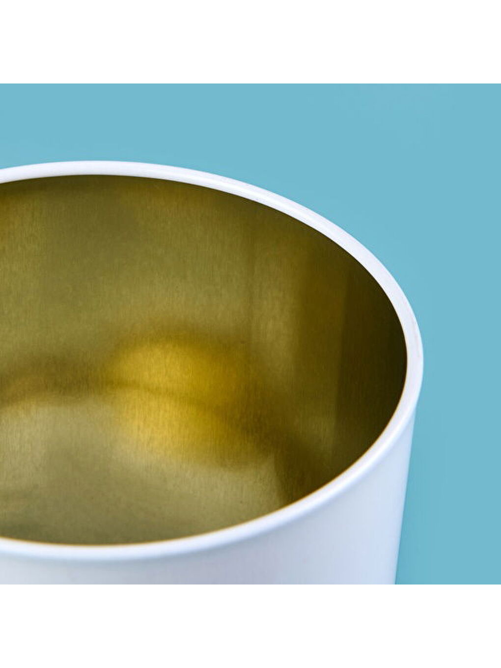 Renksiz Amore Yuvarlak Tekli Metal Kutu - Renkli - 900 ml-1