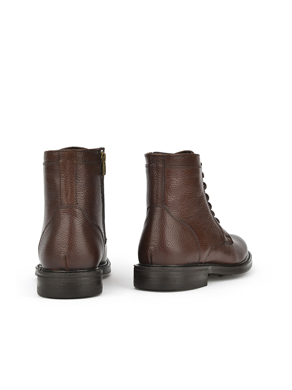 Kahverengi Erkek Hakiki Deri Bot 143986Z4128 Taba-2