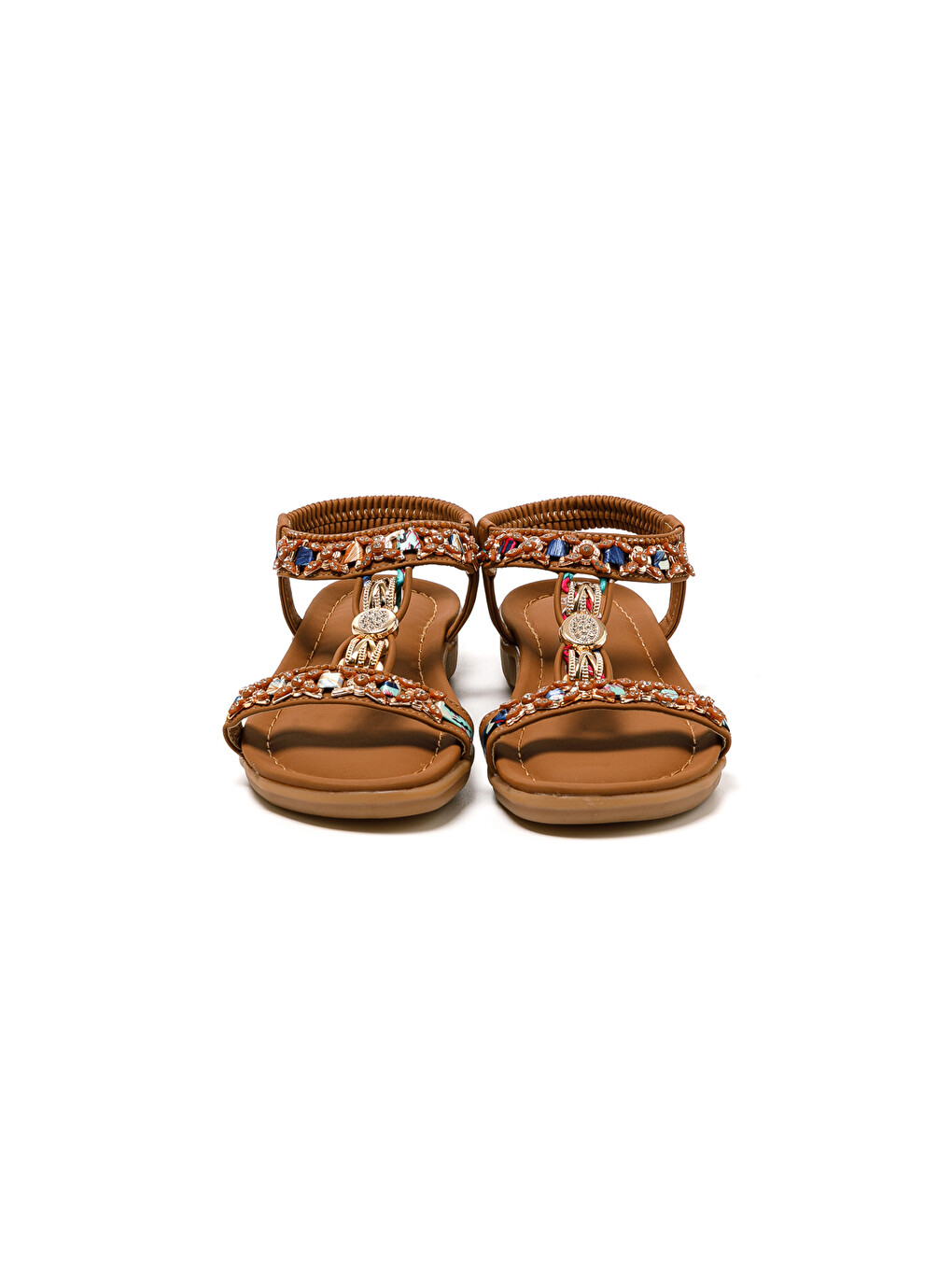 Kahverengi Kadın Sandalet 25Y150-11 CL Camel-3