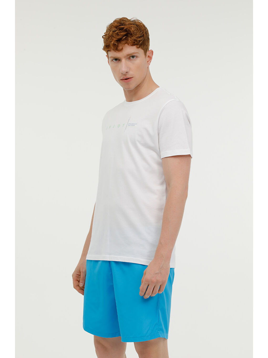 Mavi MB CARLO 19SN337 3FX Turkuaz Erkek Deniz Şortu-2