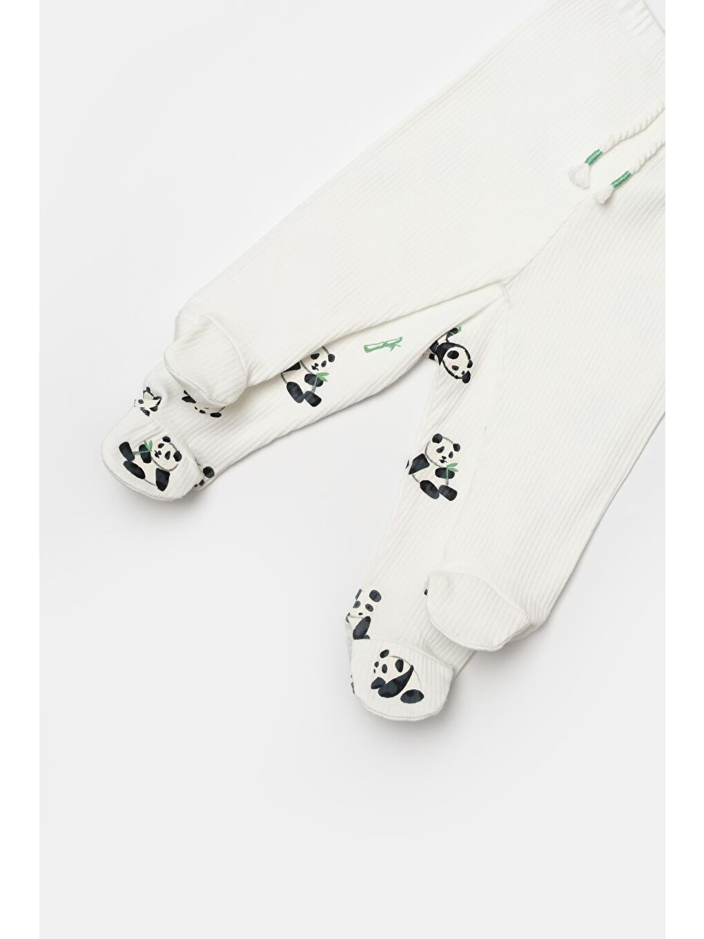 Ekru Organik Patikli Erkek Bebek Pantolon 2'li CSYB9058-7