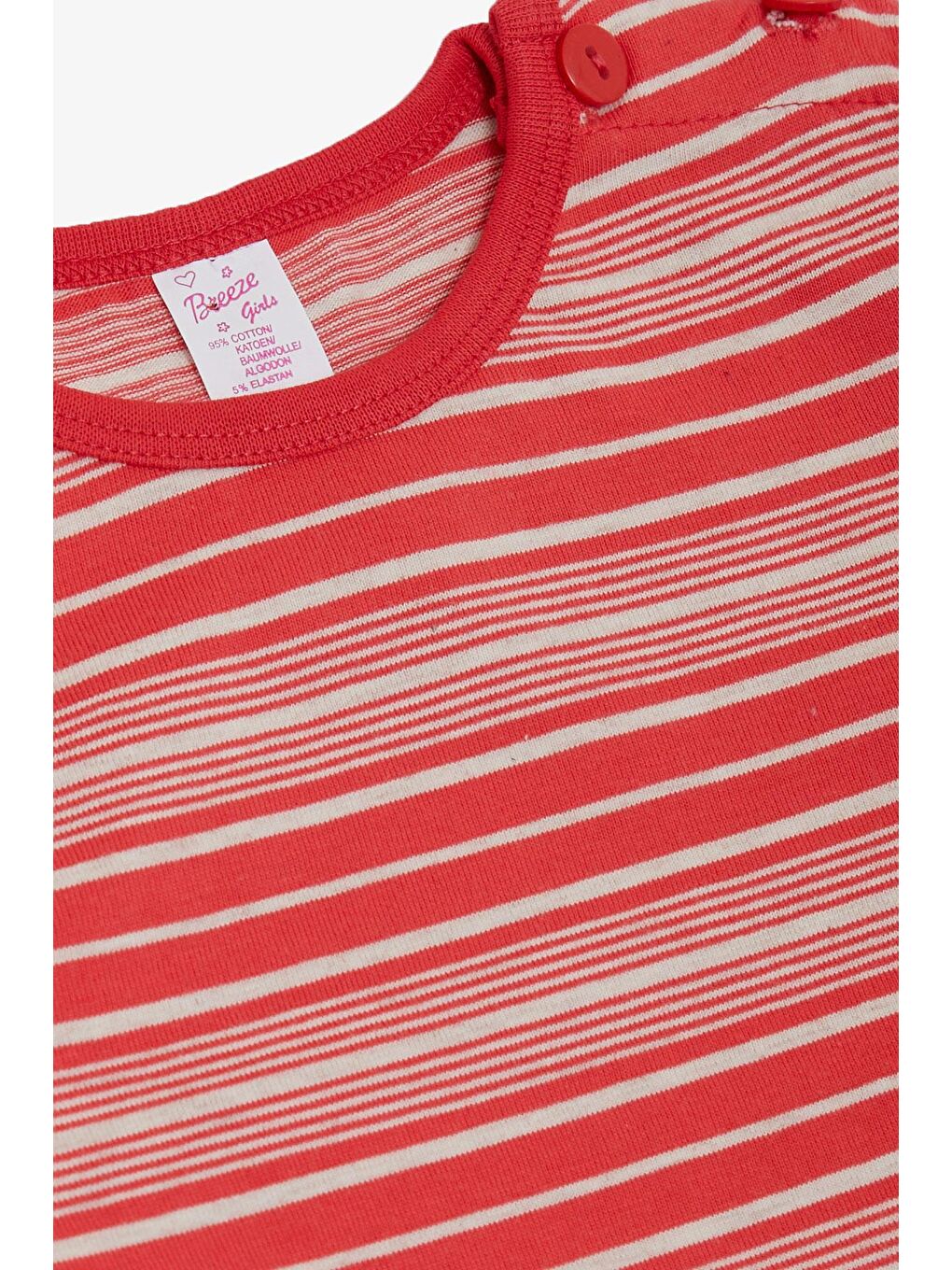 Kırmızı Kız Bebek Tişört-2