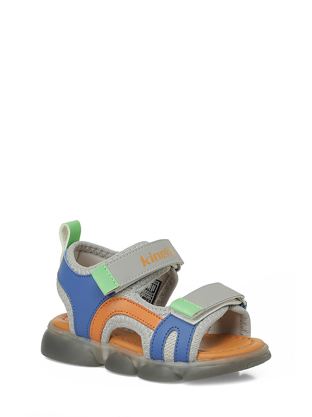 FIMOR B 6FX Gri Erkek Bebek Sandalet-1