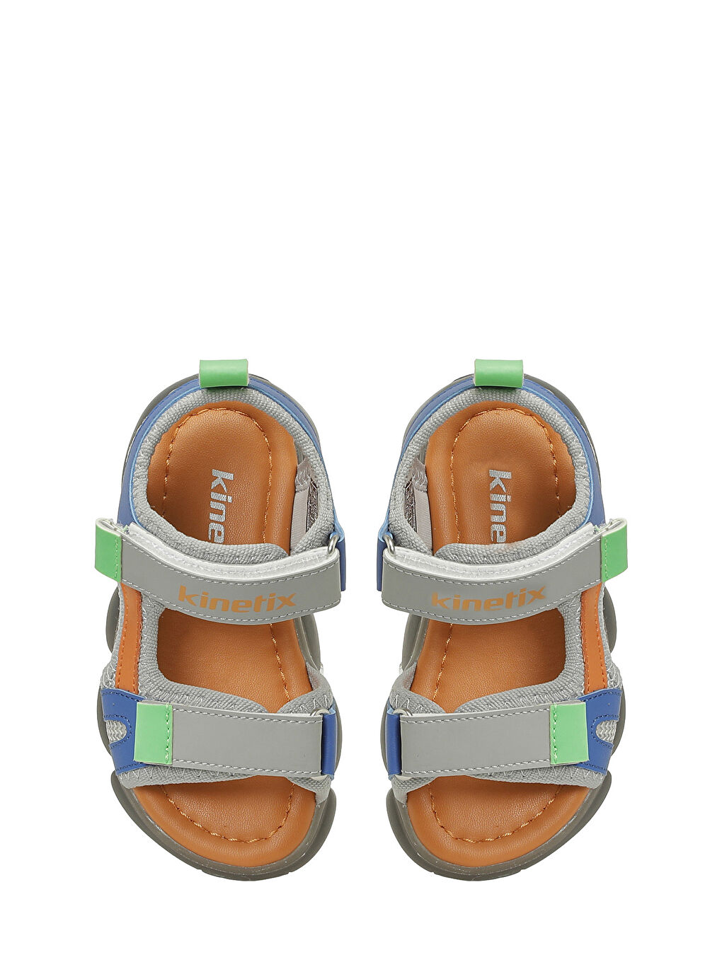 FIMOR B 6FX Gri Erkek Bebek Sandalet-3