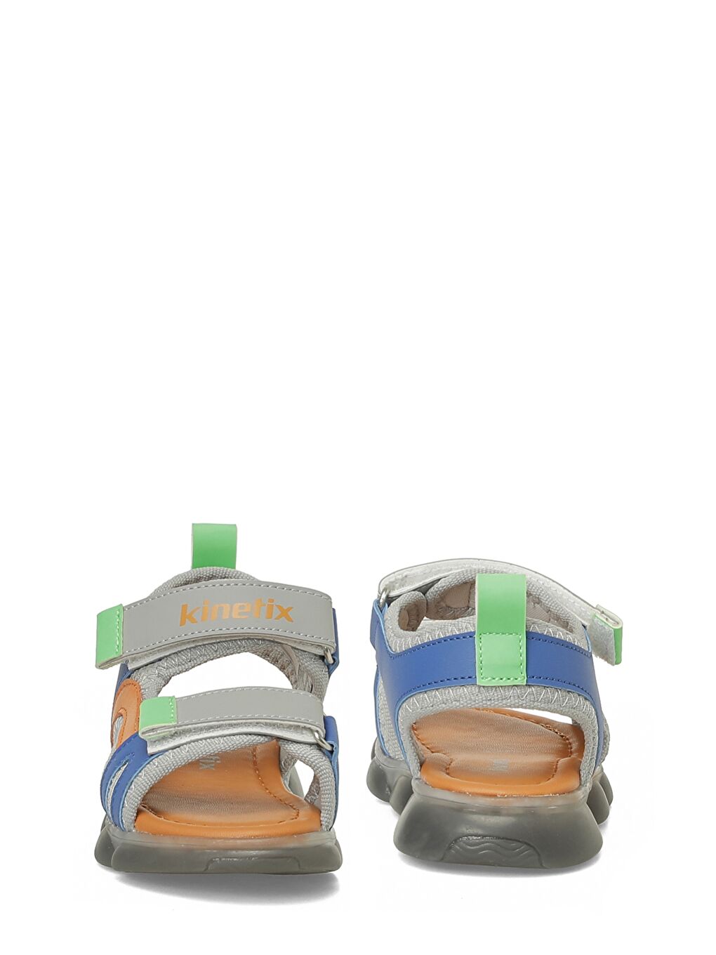 FIMOR B 6FX Gri Erkek Bebek Sandalet-4