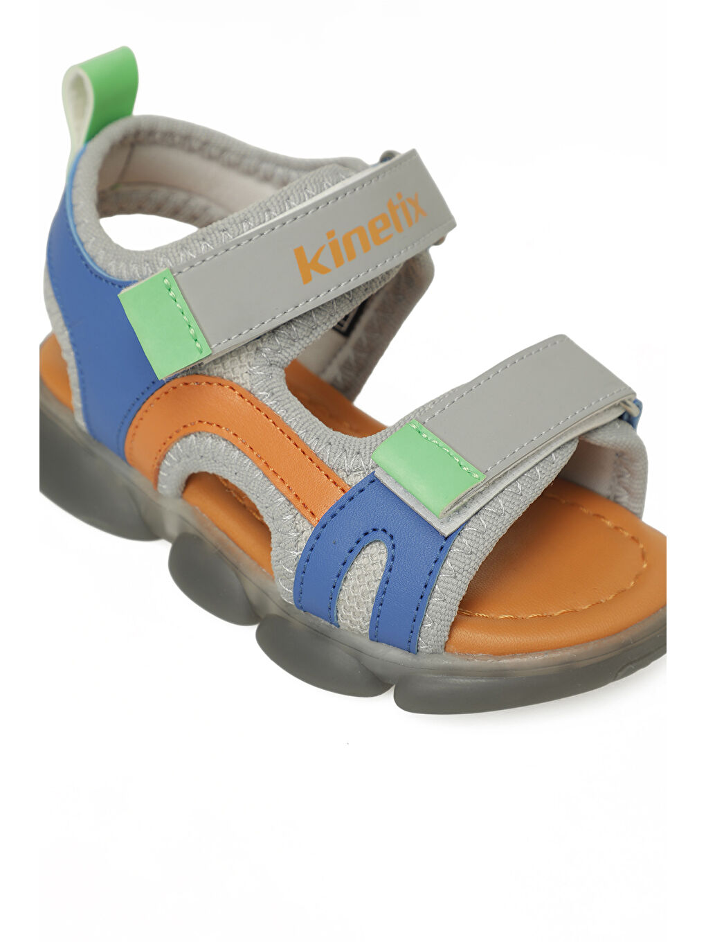 FIMOR B 6FX Gri Erkek Bebek Sandalet-6