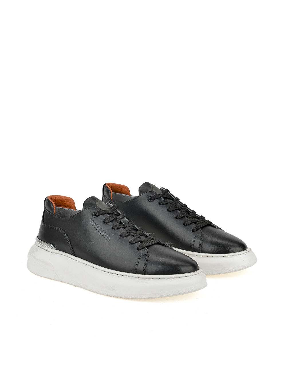 Ziya Ayakkabı Erkek Hakiki Deri Sneaker 151987Z024 Siyah - 1