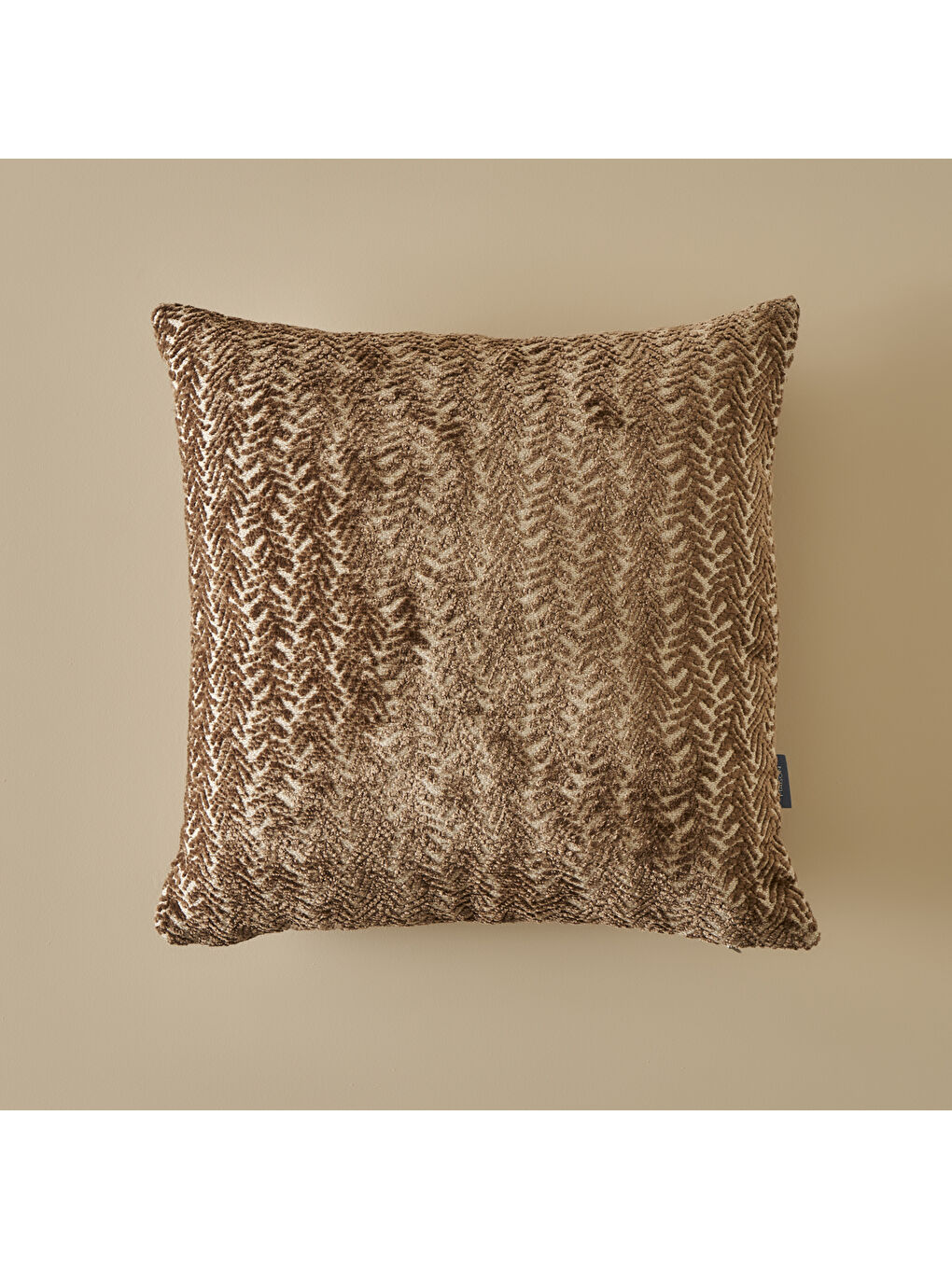 Marseille Kırlent Kahverengi (43x43 cm)