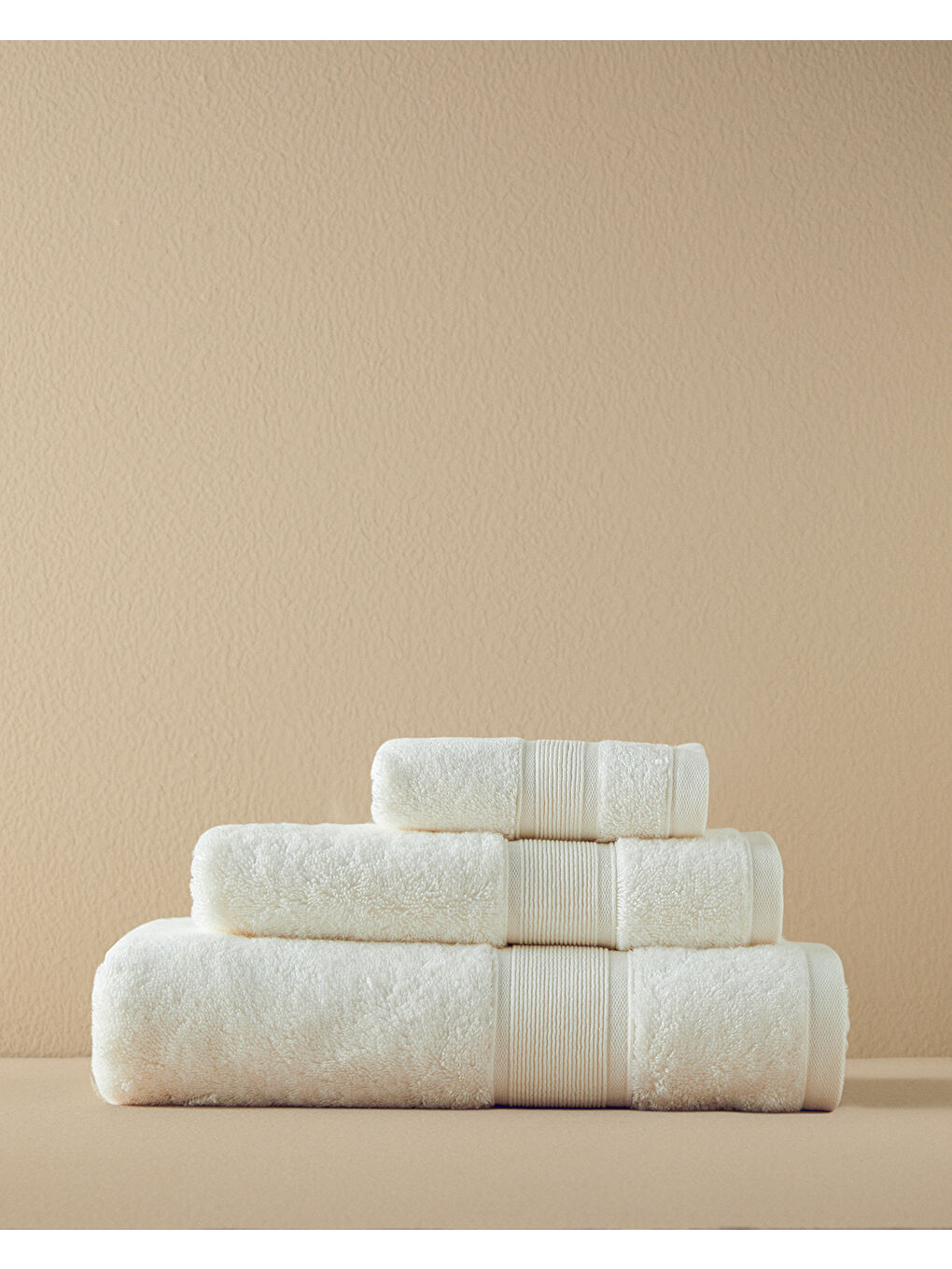 Poffy Soft&Premium Banyo Havlusu Ekru-3