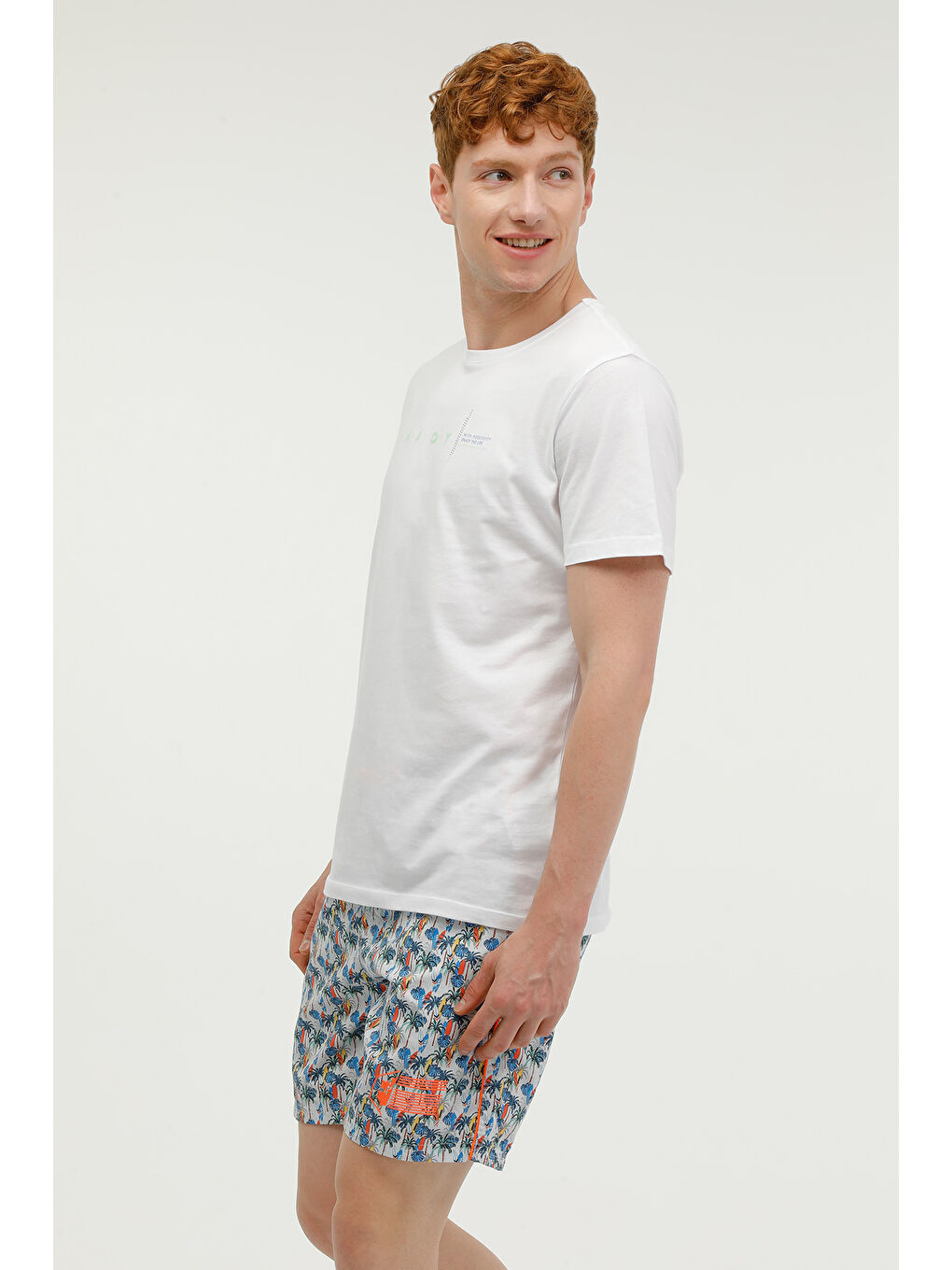 Karışık BEACHWEAR CMD6548-003 Çok Renkli Erkek Deniz Şortu-2