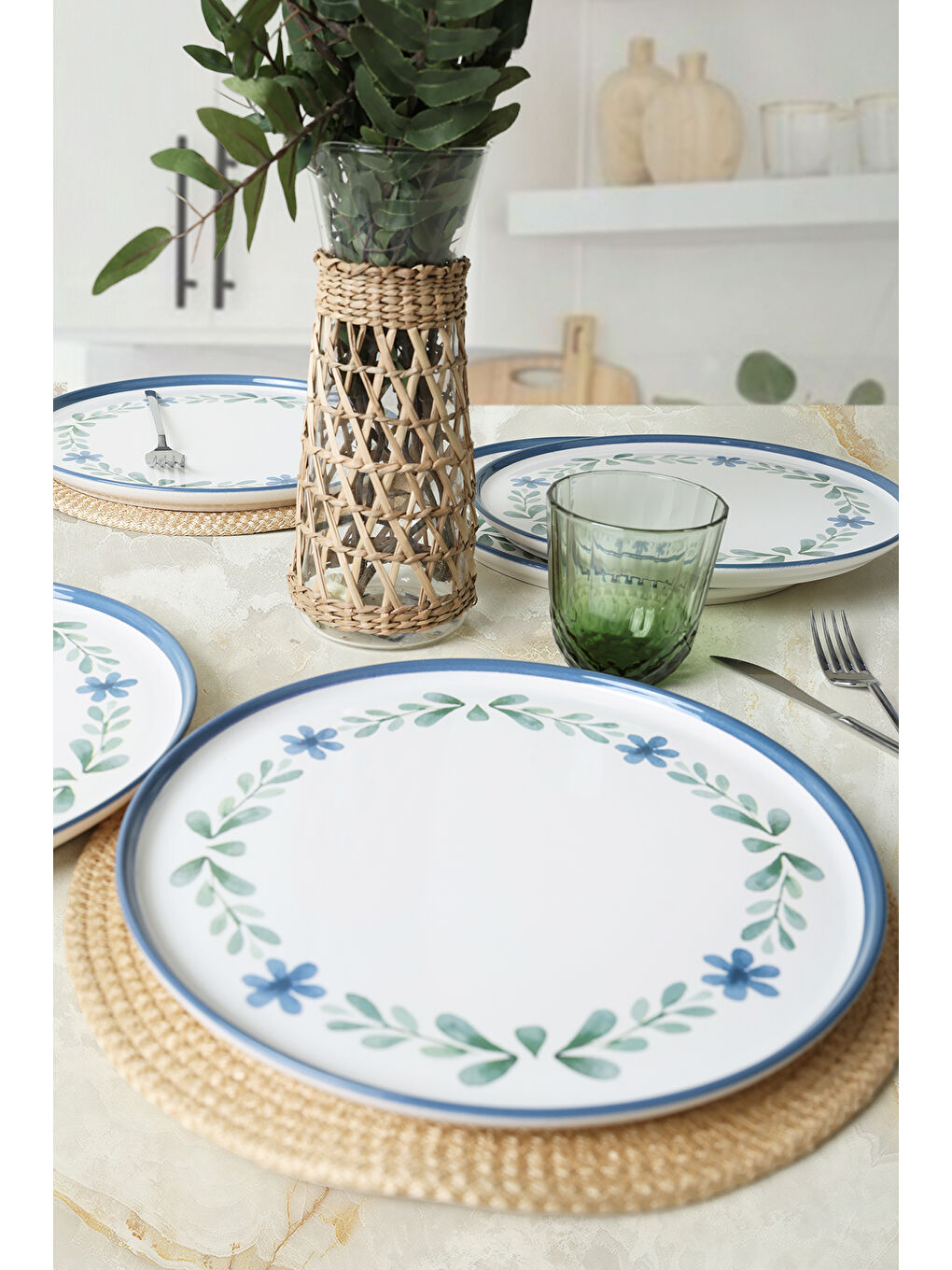 Karışık Daphne Nordic Servis Tabağı 28 Cm 6 Adet-2