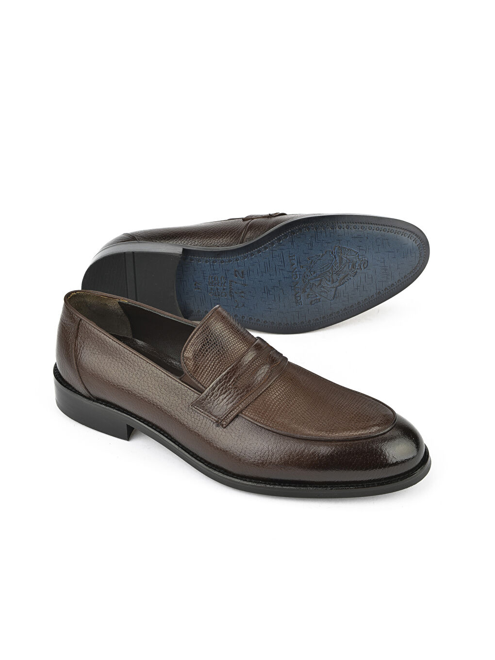 Kahverengi Erkek Hakiki Deri Klasik Ayakkabı 1511027Z086 Kahve-3