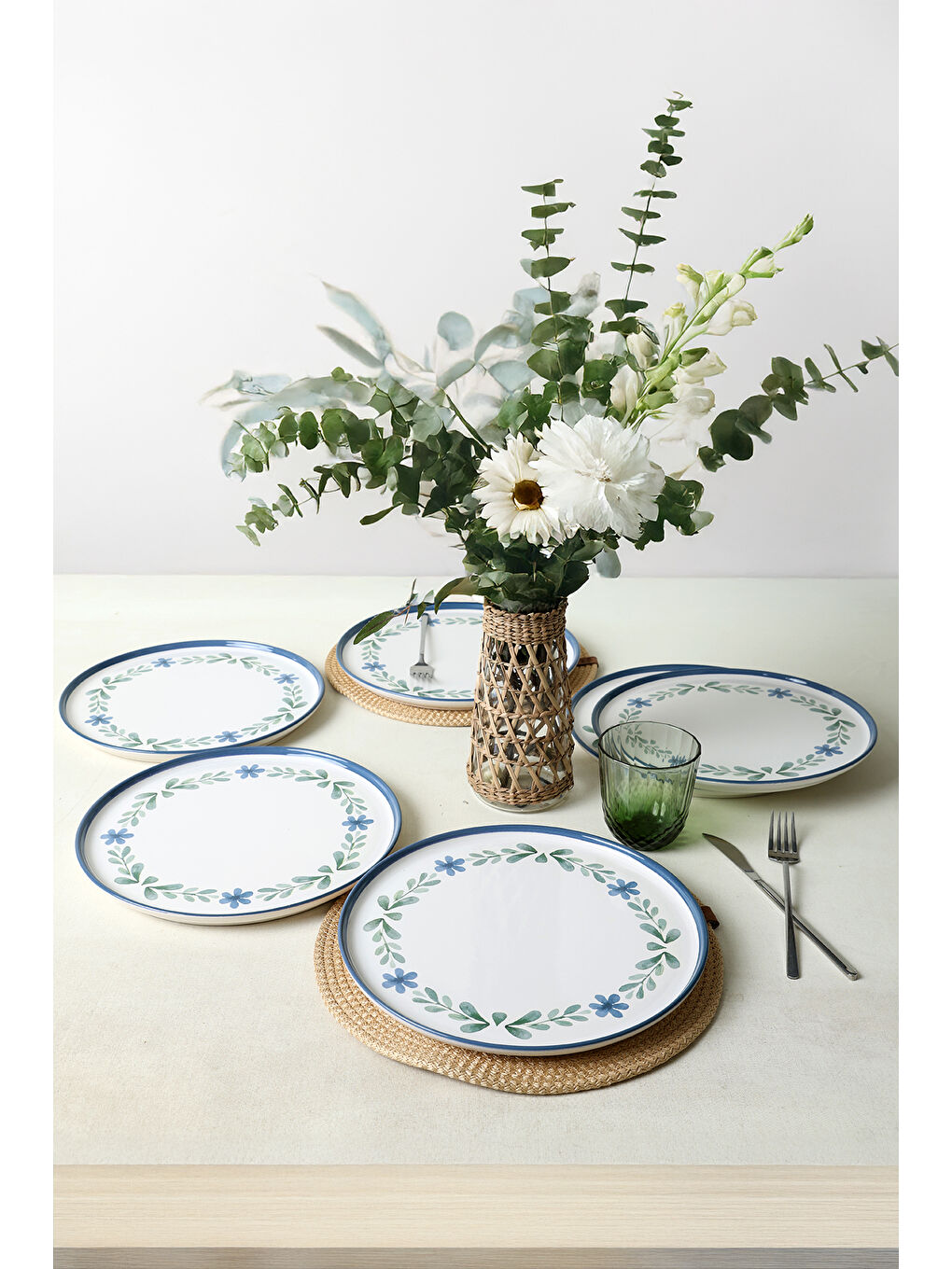 Karışık Daphne Nordic Servis Tabağı 28 Cm 6 Adet-3