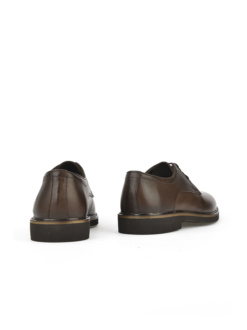 Kahverengi Erkek Hakiki Deri Ayakkabı 1511025Z2027 Kahve-2