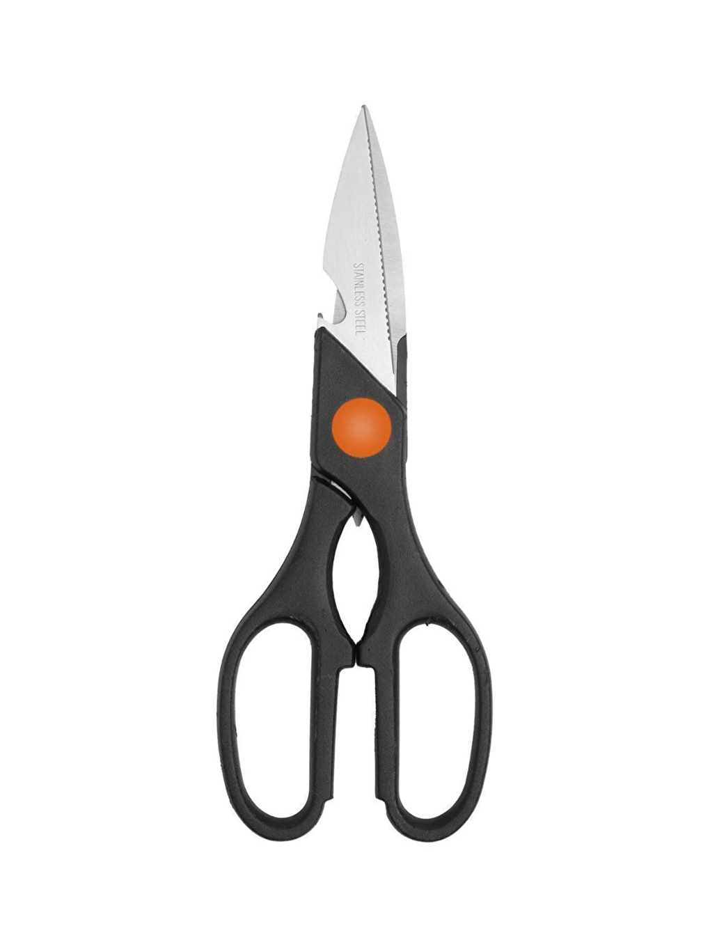 Gri Mutfak Makası Siyah ve Paslanmaz Çelik Sarımsak Ezici-4