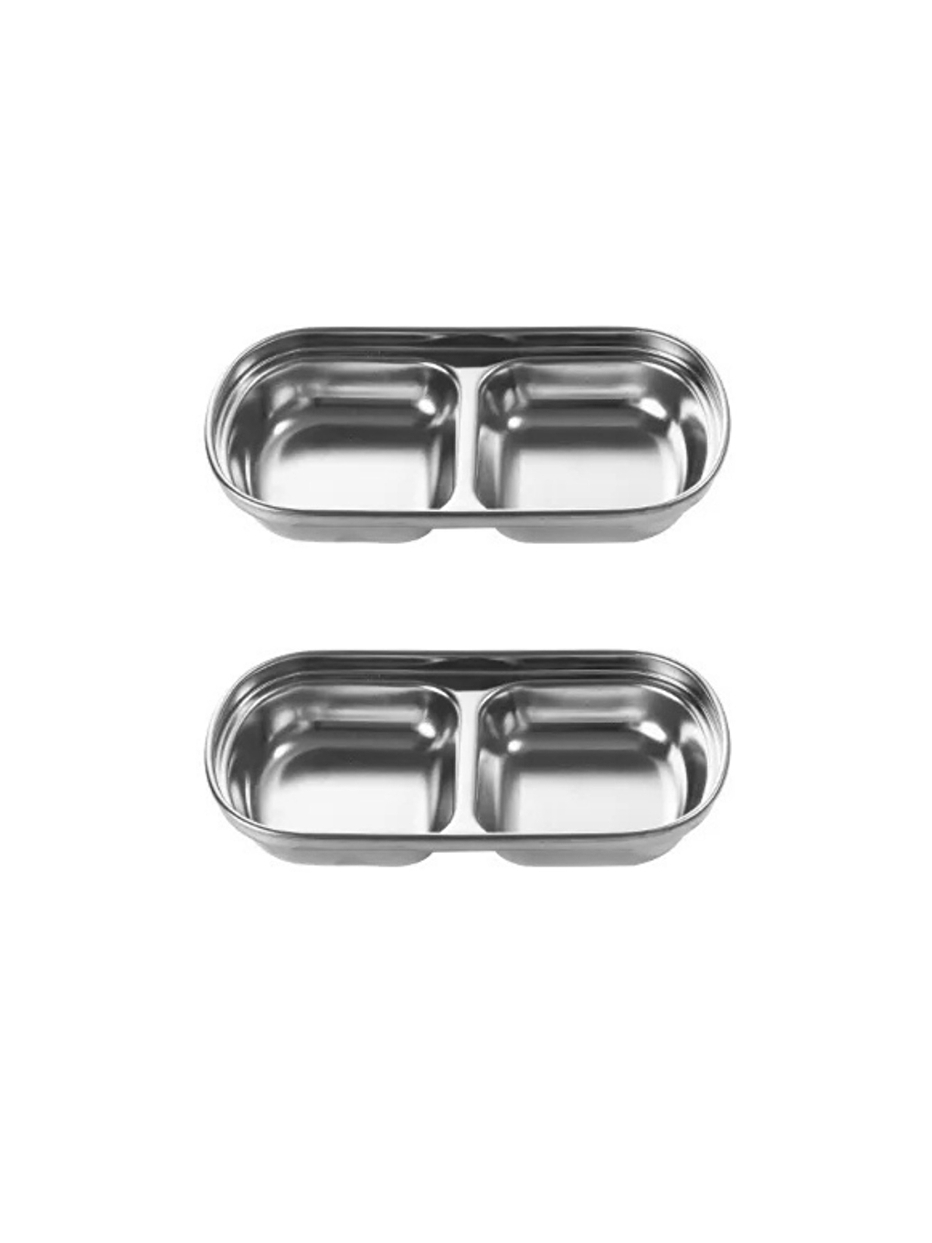 Gri Metal İkili Çerezlik 2 Adet