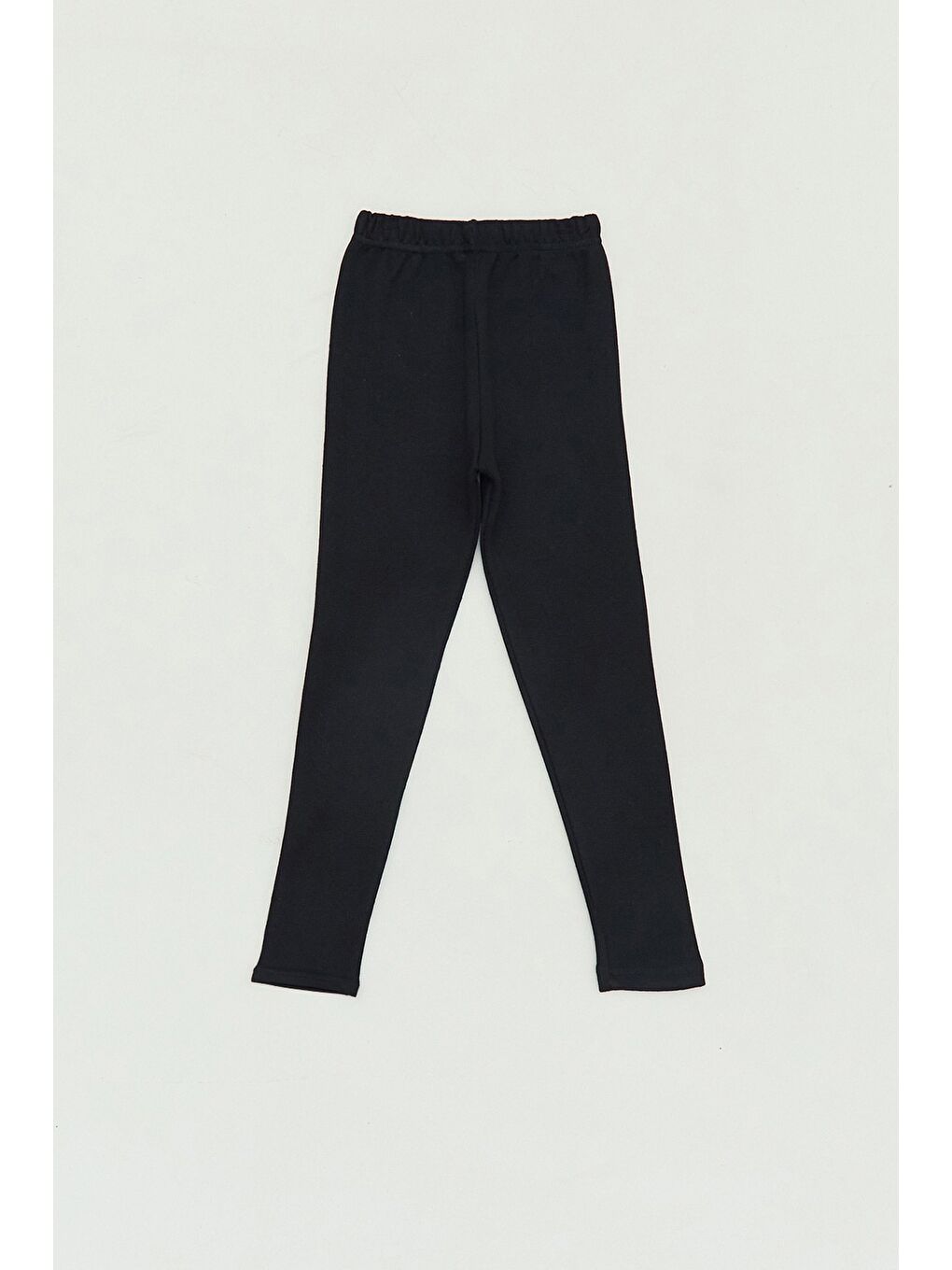 Siyah Beli Lastikli Unisex Çocuk Tayt