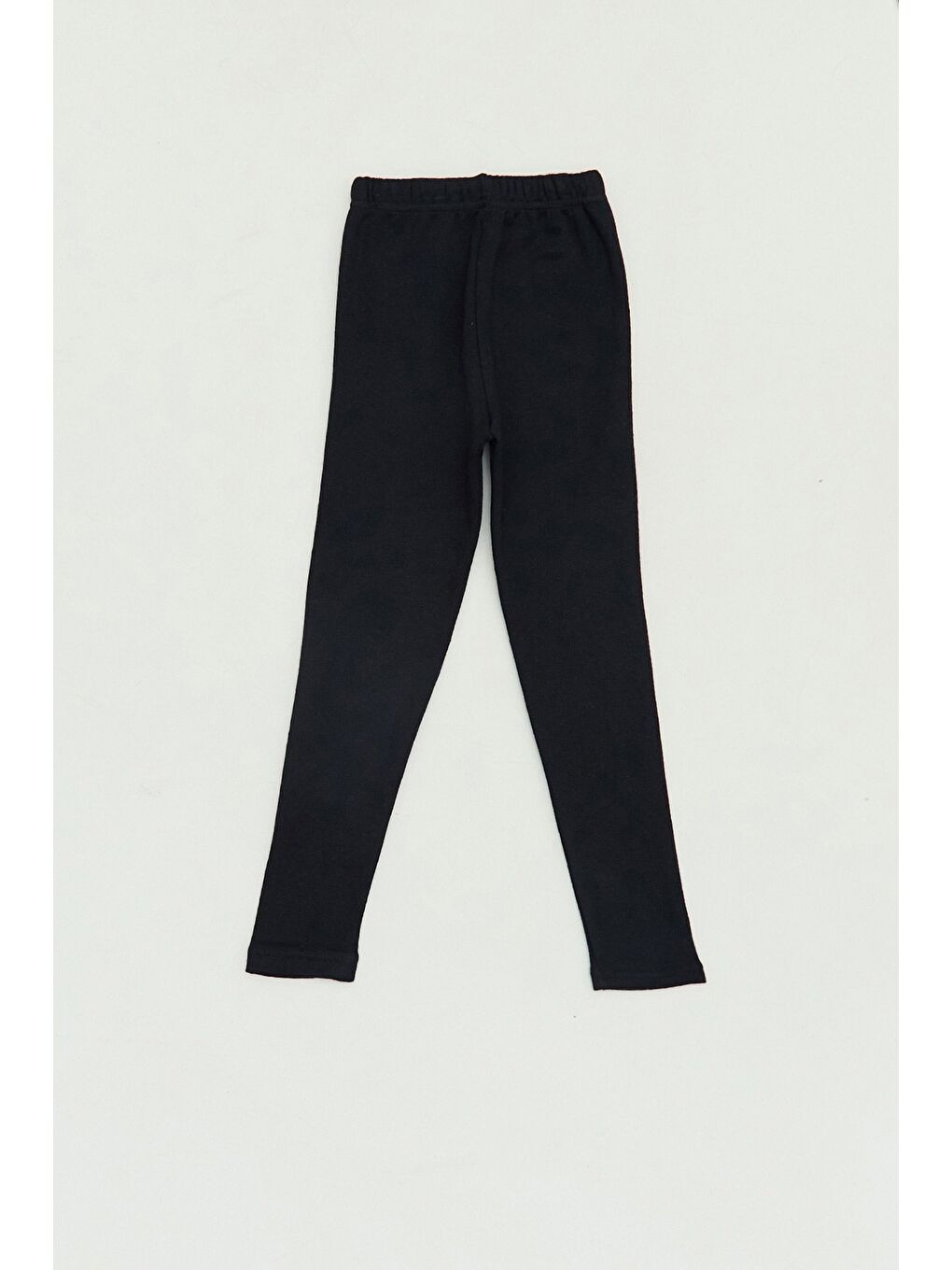 Siyah Beli Lastikli Unisex Çocuk Tayt-1