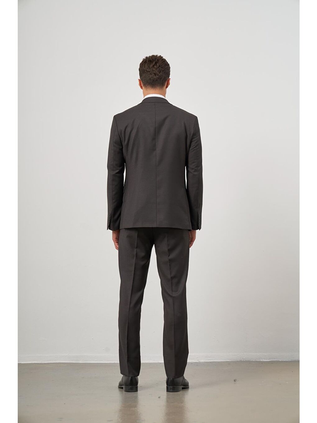 Siyah Kılıç Yaka Yelekli 6 Drop Slim Fit Classic Takım Elbise 1001245156-6