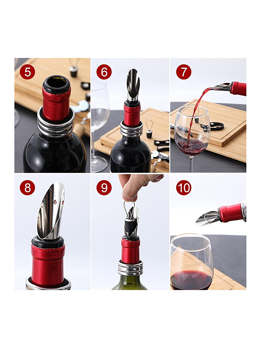 Gri Açacağı 5 Parçalı Set-5