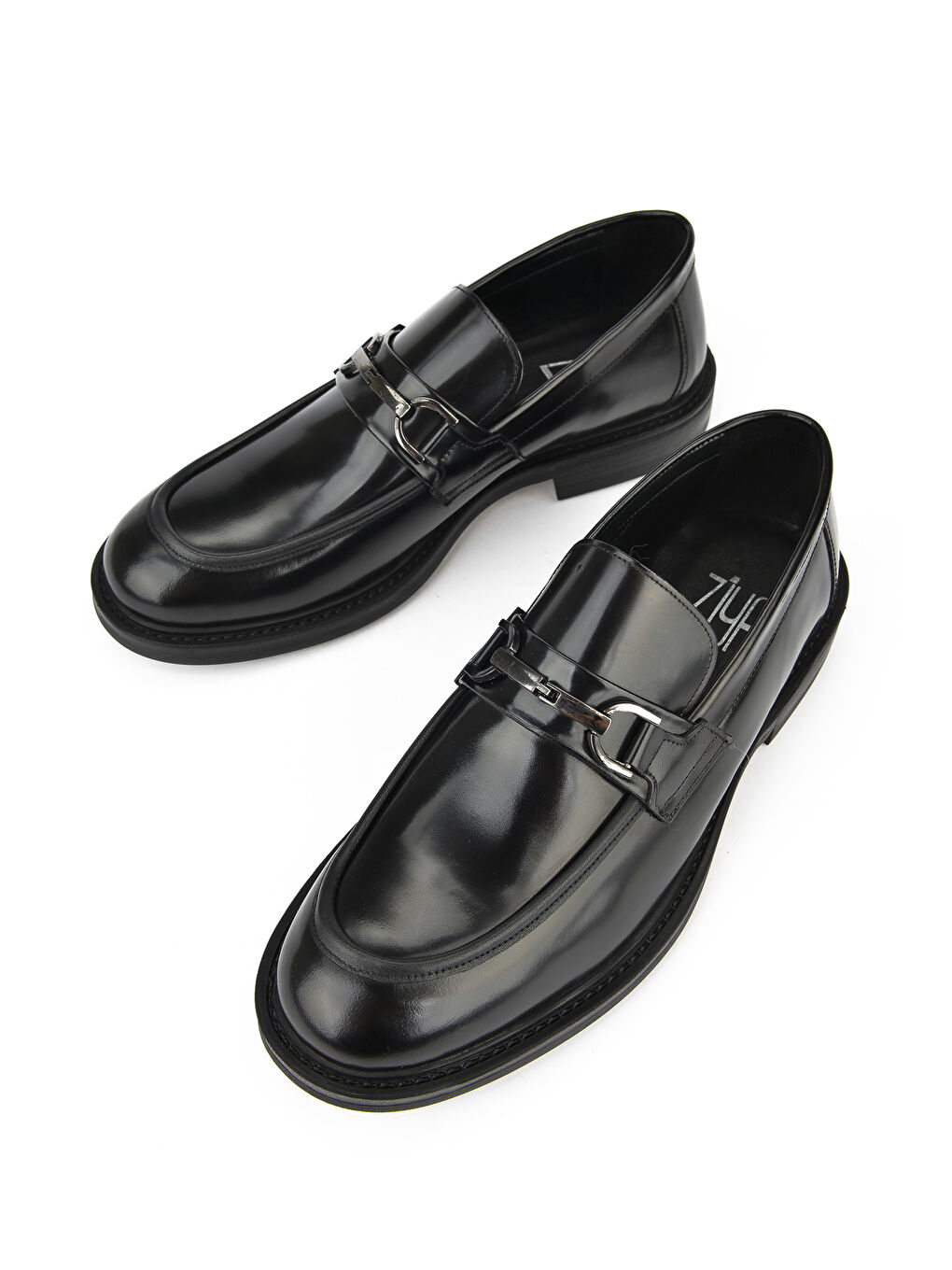 Erkek Hakiki Deri Ayakkabı 143986Z4163 Siyah-1