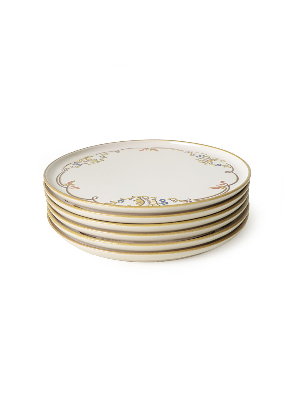 Karışık Bronze Bloom Nordic Servis Tabağı 28 Cm 6 Adet-4