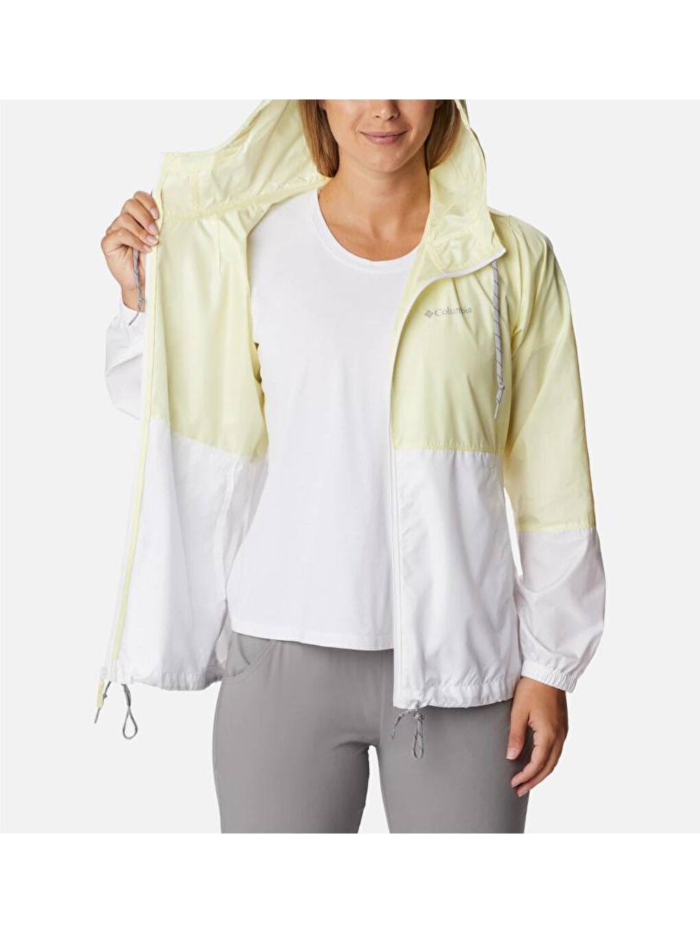 Columbia Sarı Flash Forward Windbreaker Kadın Sarı Rüzgarlık KL3010-755 - 4