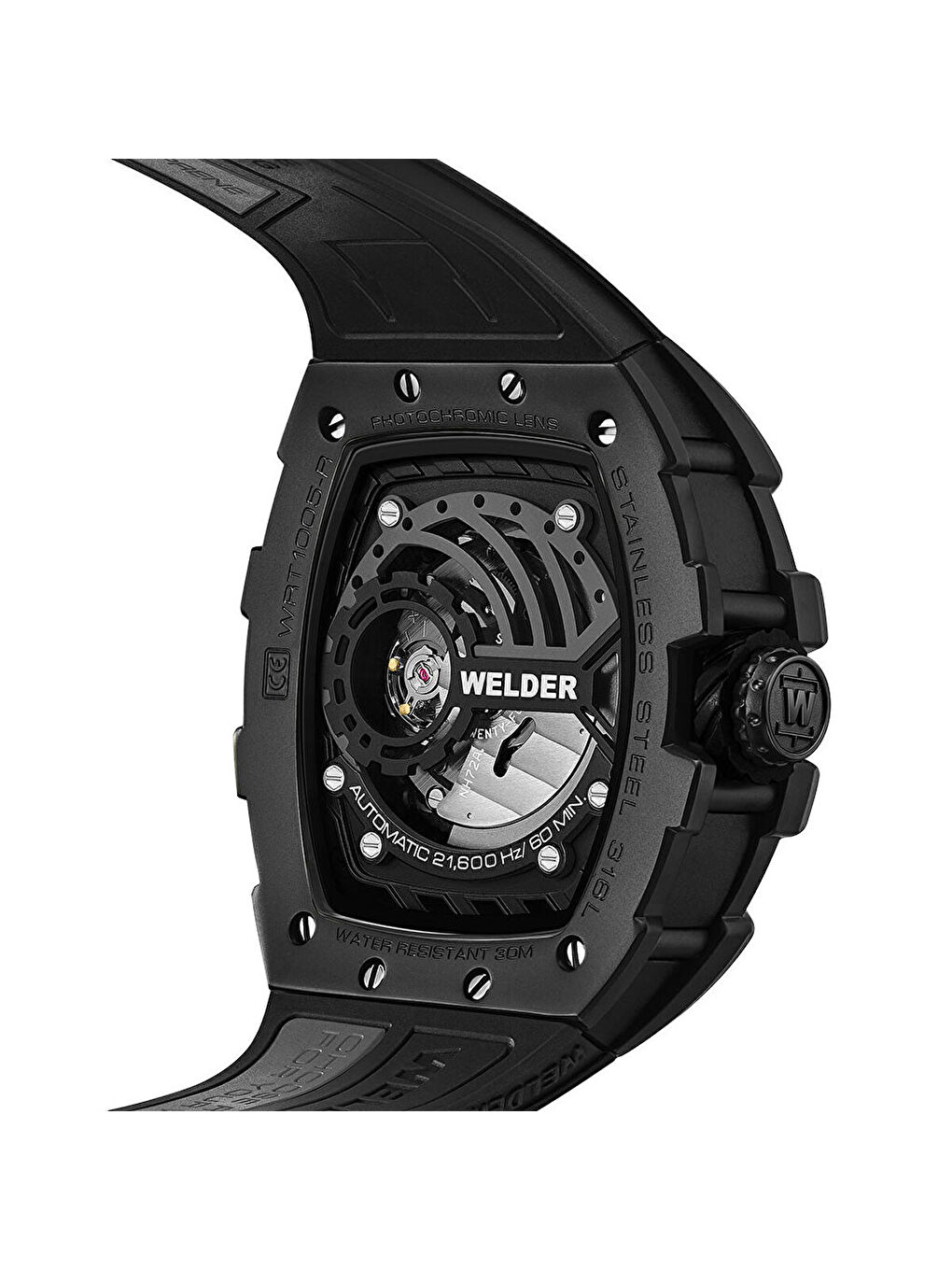 Siyah WRT1005 Erkek Kol Saati-5