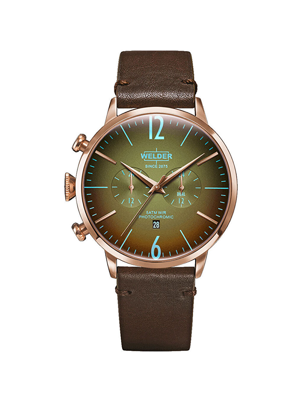Kahverengi WWRC314 45 mm Erkek Kol Saati