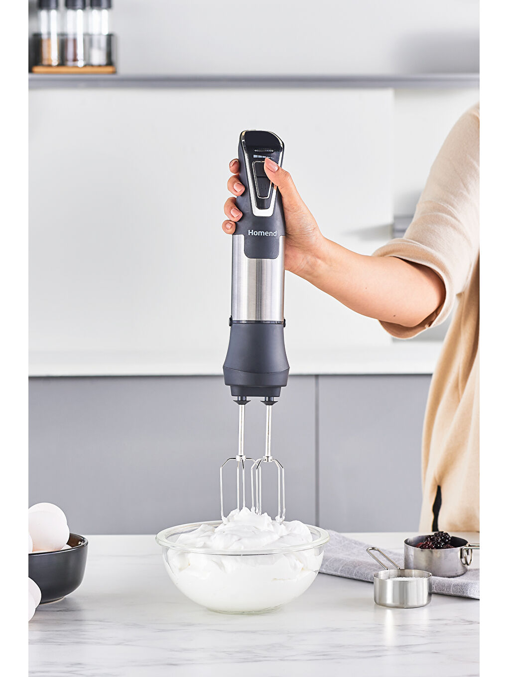 Handmaid 1965h Inox Çelik Bıçaklı Blender Set-1