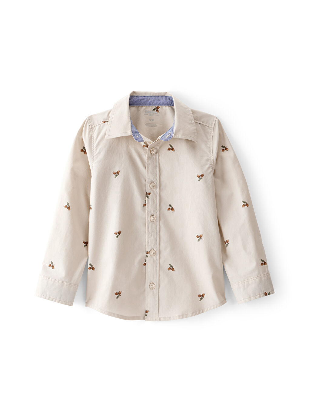 Erkek Çocuk Bej Gömlek