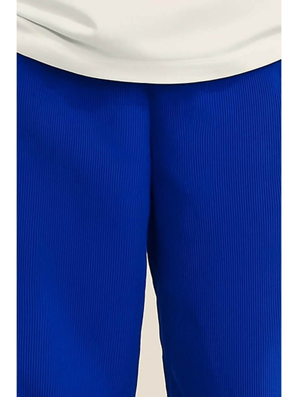 Mavi Erkek Kadife Wide Leg Pantolon-2