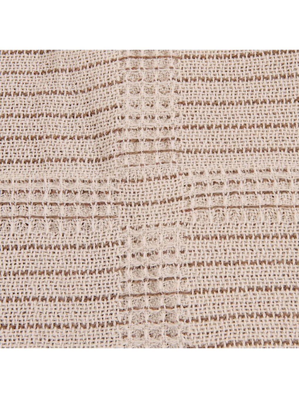 Soft Nou Koltuk Şalı - Ekru / Bej - 170x220 cm-2